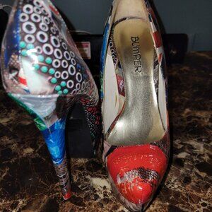 6 inch Sexy Colorful Heel Pumps